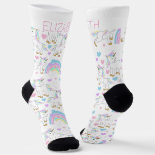 Calcetines Personalizar unicornio mágico