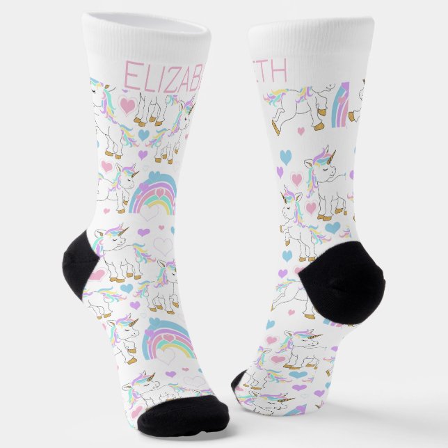 Calcetines Personalizar unicornio mágico (Angular)