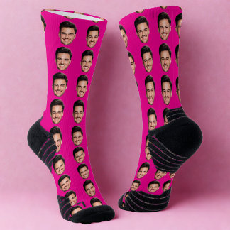 Calcetines Personalized Face Socks, Funny Gift with Your Face
