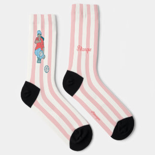 Calcetines Pétanque, jugadora de bolas en rojo