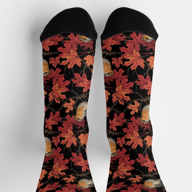 Calcetines Petirrojos en arce (Arriba)
