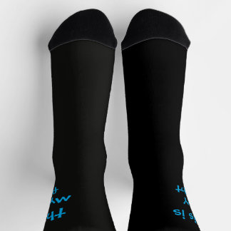 Calcetines pie izquierdo, pie derecho