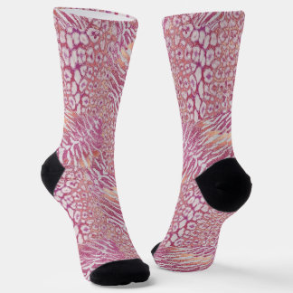 Calcetines Piel de tigre leopardo de moda