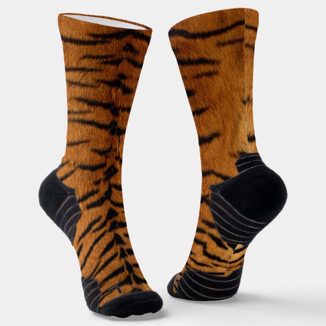 Calcetines Piel de Tigre Siberiano Falso  (Angular)