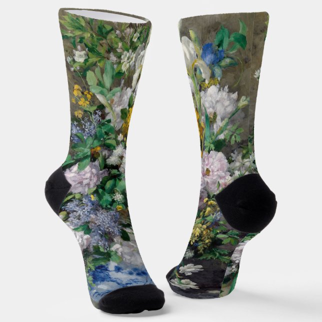 Calcetines Pierre-Auguste Renoir - Bouquet de primavera (Angular)