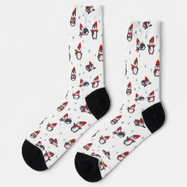 Calcetines Pingüinos Cutos Aves de Invierno Animales Árticos
