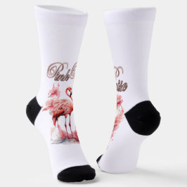 Calcetines Pink Flamingo Grace | Estilo Bella Kotak