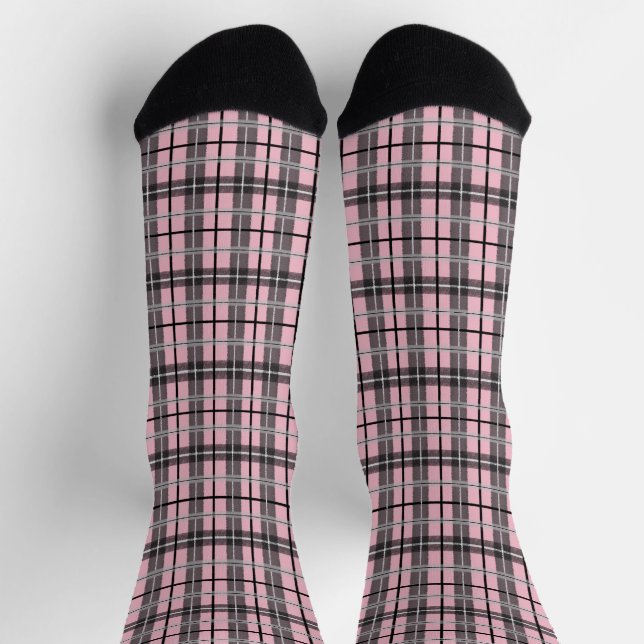 Calcetines Pink Gray Black Primitive 800 rebanado (Arriba)