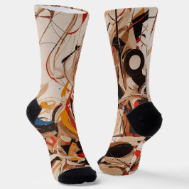 Calcetines Pintura abstracta