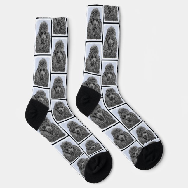 Calcetines Pintura de canapé de juguete juguete Mascota negro (Derecha)