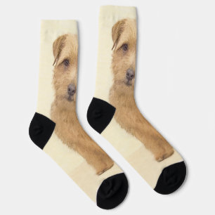 Calcetines Pintura de Norfolk Terrier - Arte Perro Original