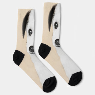 Calcetines Pintura de Parson Jack Russell Terrier - Arte de P