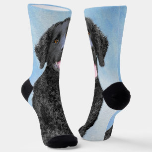 Calcetines Pintura de recuperación con recubrimiento de curry