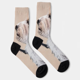 Calcetines Pintura Petit Basset Griffon Vendéen - Arte de per
