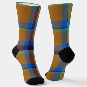 Calcetines Plaid Decorativo