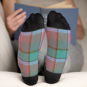 Calcetines  Plaid Decorativo 