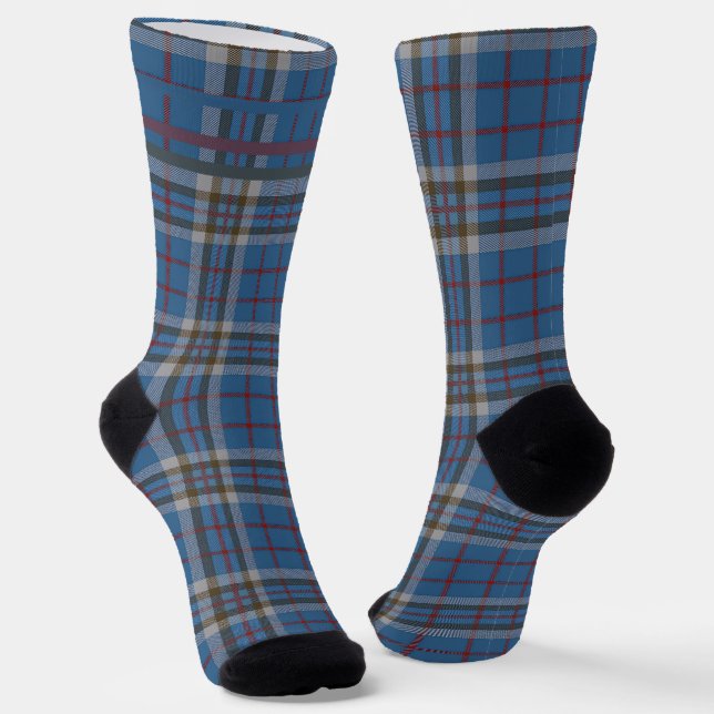 Calcetines Plaid Rustic Checkered Thompson Tartan (Angular)