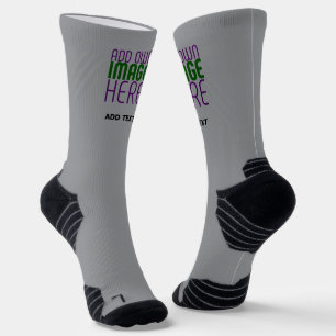 CALCETINES PLANTILLA DE TEXTO DE IMAGEN ASH SIMPLE EDITABLE M