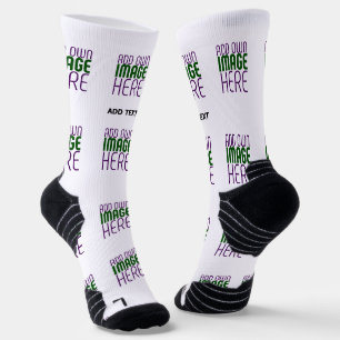 CALCETINES PLANTILLA DE TEXTO DE IMAGEN BLANCA SIMPLE EDITABL