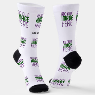 CALCETINES PLANTILLA DE TEXTO DE IMAGEN BLANCA SIMPLE EDITABL