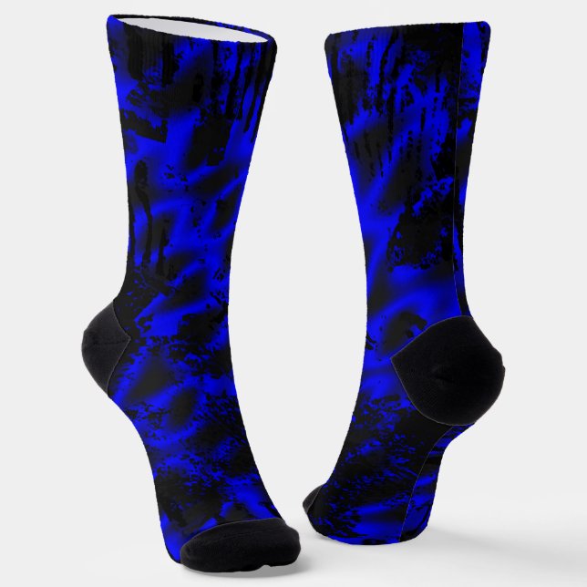 Calcetines Plasma azul (Angular)