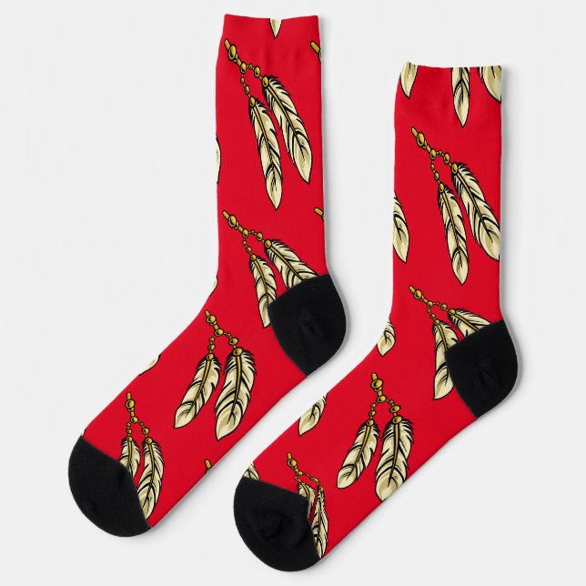 Calcetines Plumas de Apache Thunder_Cove  (Izquierda)