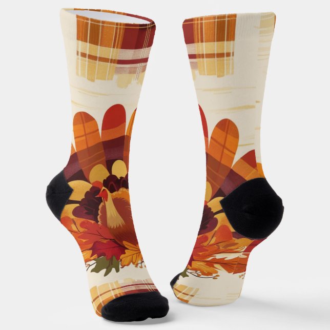Calcetines Plumas de Otoño (Angular)