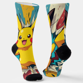 Calcetines Pokémon und seine Treue Freunde