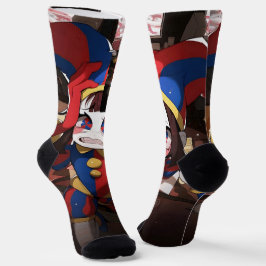 Calcetines Pomni (The Amazing Digital Circus) - Oficial Ansio