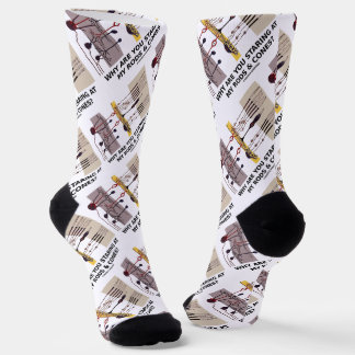 Calcetines ¿Por Qué Estás Mirando Mis Ridones Y Cones?