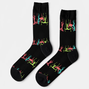 Calcetines Posturas de Fitness Aéreas Thunder_Cove