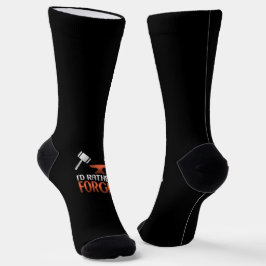 Calcetines Prefiero Forjar Herrero Forge Hammer