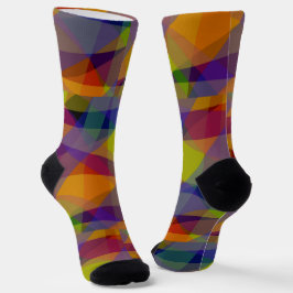 Calcetines Premium Geométricos Oscuros