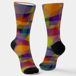 Calcetines Premium Geométricos Oscuros