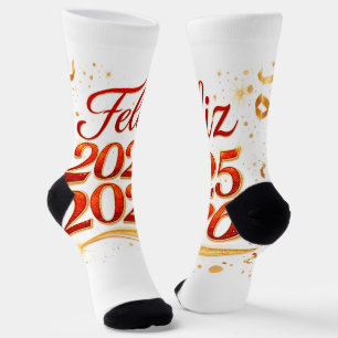 Calcetines Premium Sostenibles con Diseño “Feliz 2