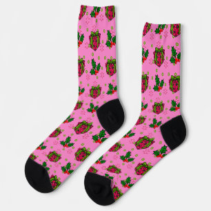 Calcetines Presenta y Holly_pink