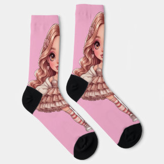 Calcetines princesa de corazones dall