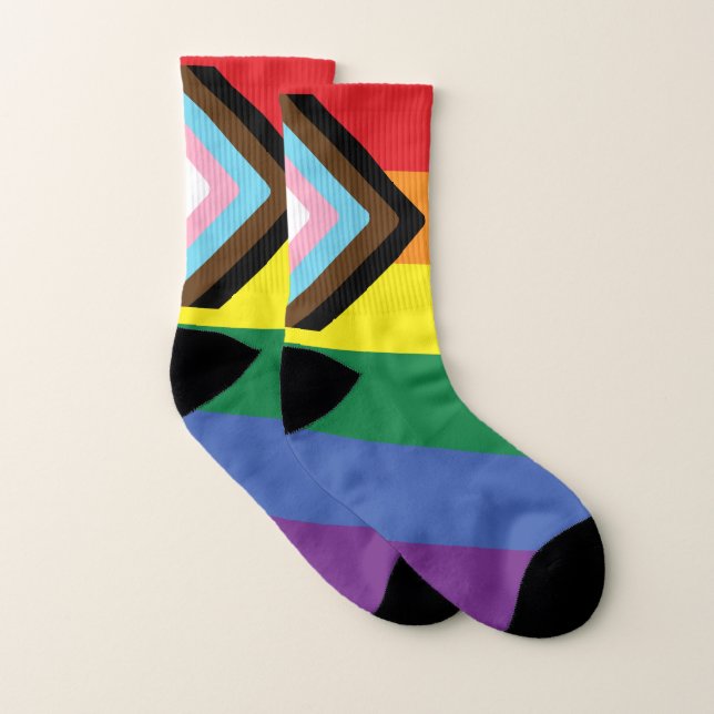 Calcetines Progress Pride Flag  (Par)