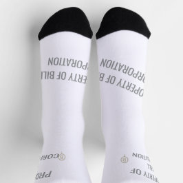 Calcetines PROPIEDAD DE BILL CORPORATION Institucional