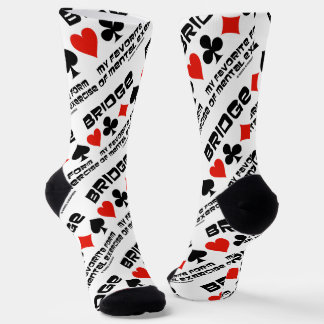 Calcetines Puente Mi Forma Favorita De Ejercicio Mental 4 Tra