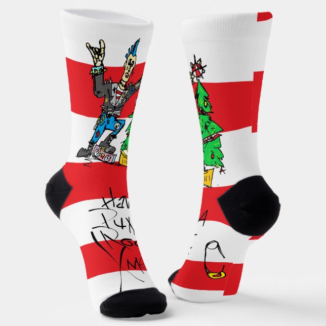 CALCETINES PUNK ROCK XMAS (Angular)