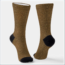 Calcetines Purpurina de bronce