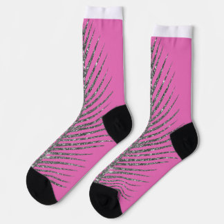 Calcetines Purpurina rosado resplandeciente