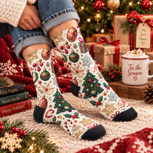 Calcetines Purpurina y Brillo