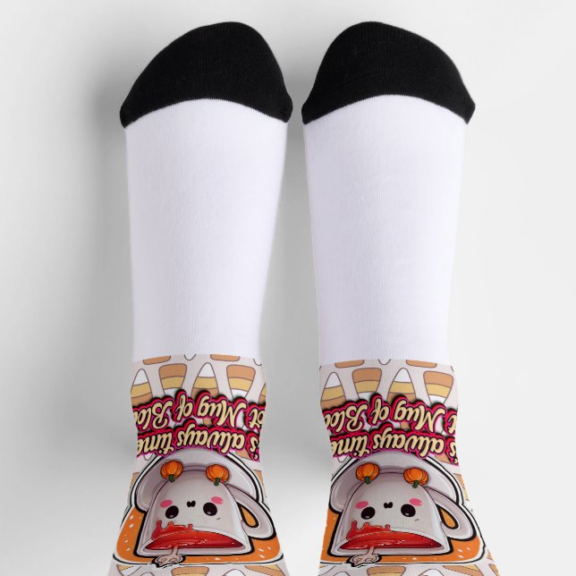 Calcetines ¡Qué Halloween! 👻 (Arriba)