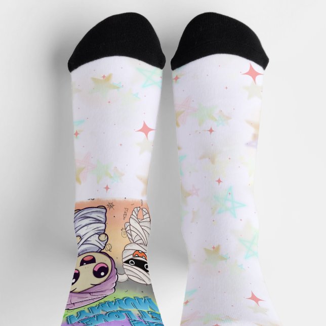 Calcetines ¡Qué Halloween! 👻 (Arriba)