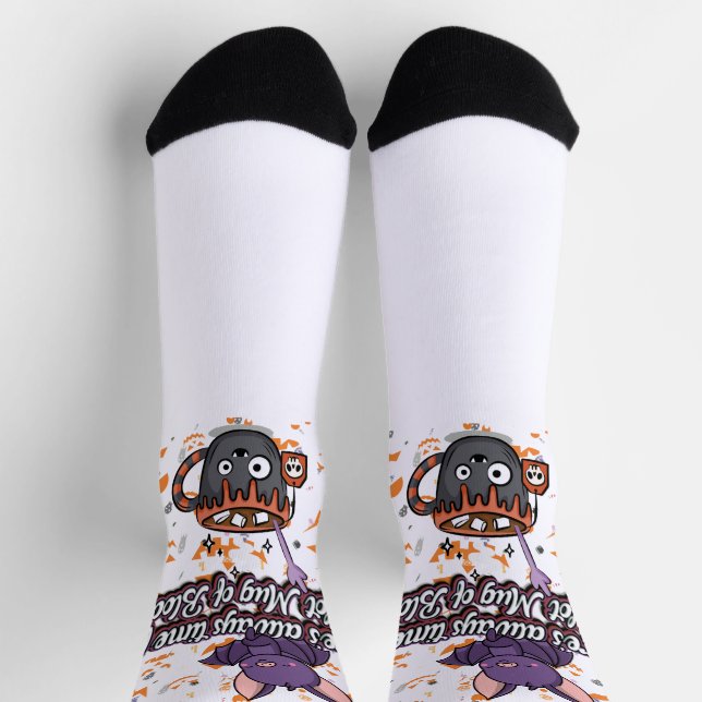 Calcetines ¡Qué Halloween! 👻 (Arriba)