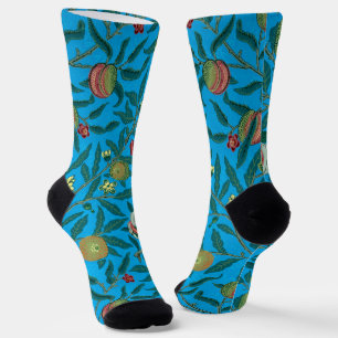 Calcetines Ramas con granadas de William Morris
