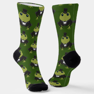Calcetines Rana de Tuxedo Animal