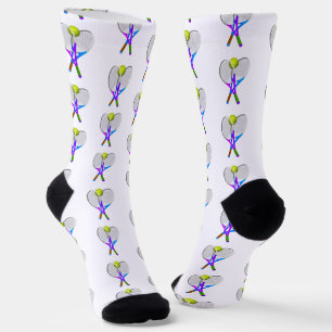 Calcetines Raquetas y Pelota de Tenis